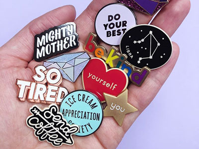 Hard & Soft Enamel Pin